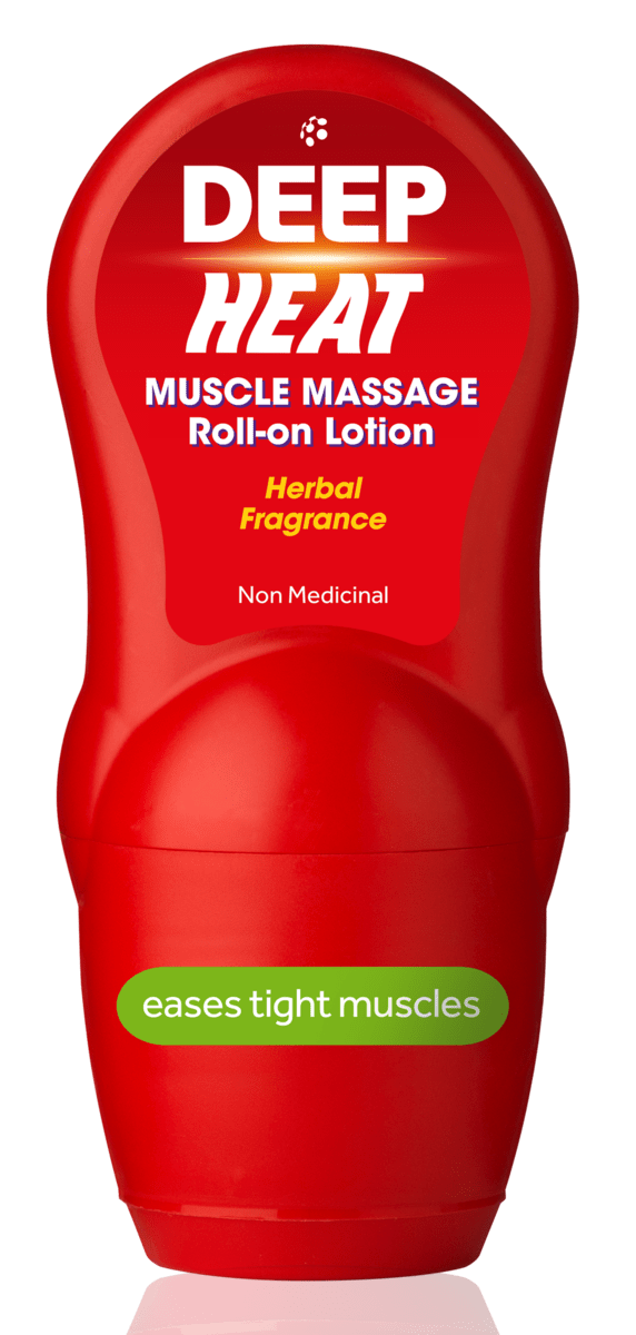 Muscle Massage Rollon Lotion Deep Heat Mentholatum UK